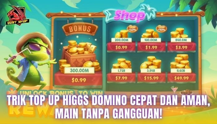 Trik Top Up Higgs Domino Cepat Dan Aman, Main Tanpa Gangguan!